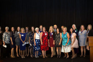 A view of the outstanding elementary school educators honored by the Scottsdale Charros at the 32nd Annual Students & Educators Awards Banquet.
